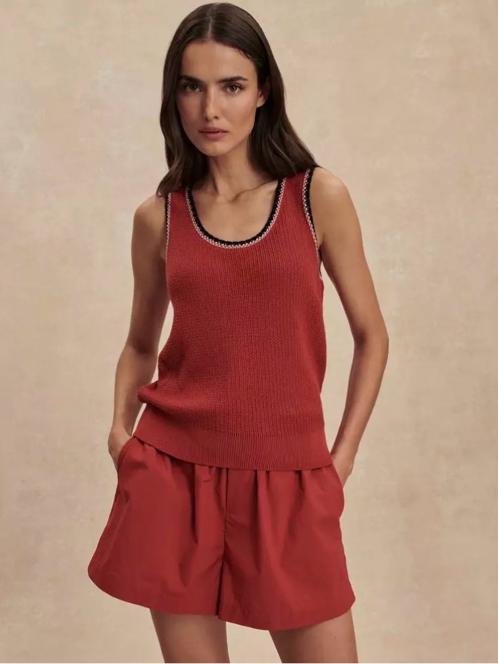 🧡 Varley Higson Knit Tank Bossanova NWT Size L 🧡